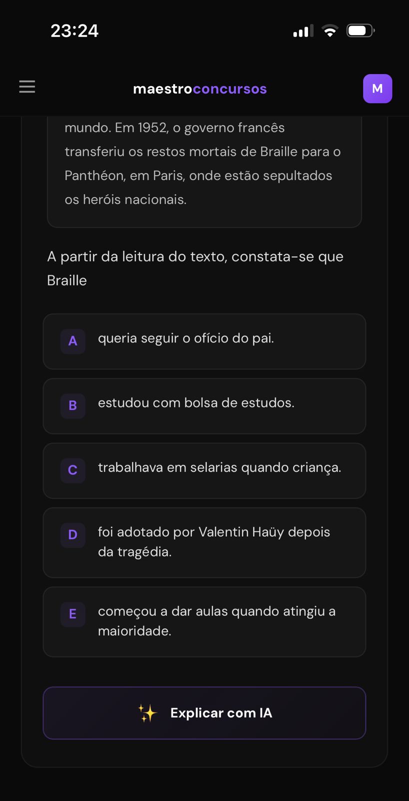 IA explica tudo